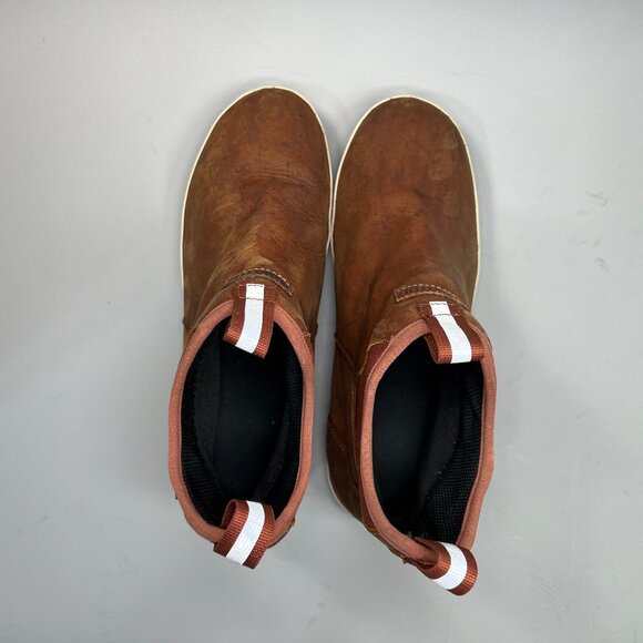 Waterproof Brown Men's Boots - Picture 10 of 14